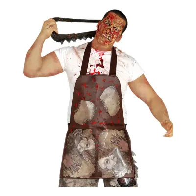 Slaktarförkläde med Blod