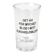 Snapsglas Alkoholomlopp