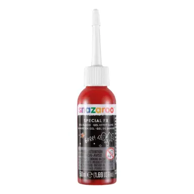 Snazaroo FX Gel Blod på Flaska - 50 ml