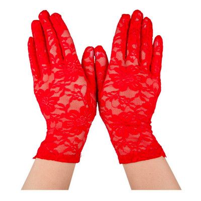 Spetshandskar Röda - One size