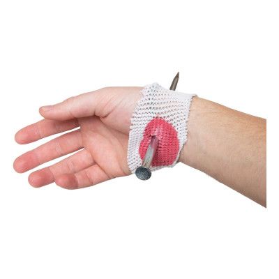 Spiken Genom Handen Skämtartikel