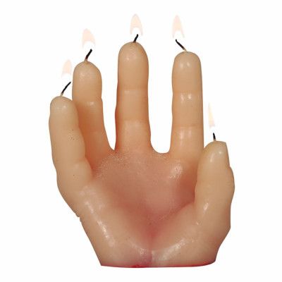 Stearinljus Blodig Hand