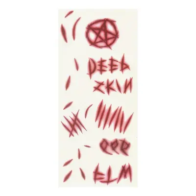 Tatueringar Blodiga Skärsår