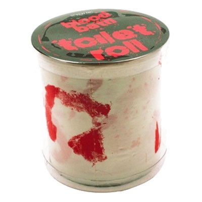 Toalettpapper Blodigt