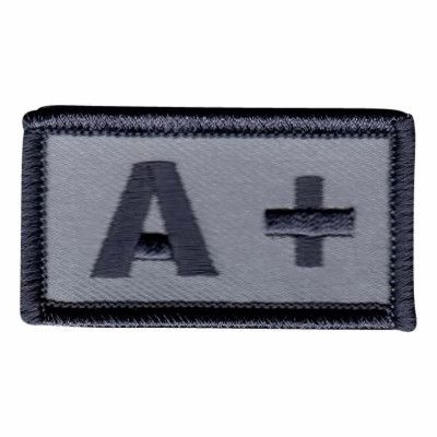 Tygmärke Blodtyp - A+
