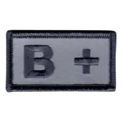Tygmärke Blodtyp - B+