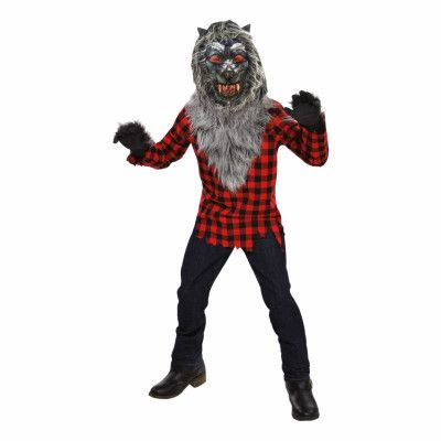 Varulv Barn Maskeraddräkt - X-Large