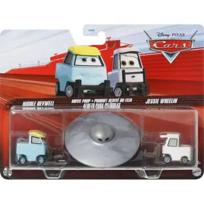Disney Cars 1:55 2-pack Nicole Revwell, Movie Prop&Jesse Wheelin - Disney Cars -  Leksaksaffären