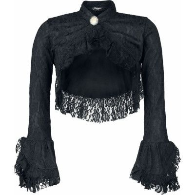 Burleska Bolero - Dita - S-M XXL-3XL - för Dam - svart