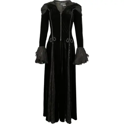 Burleska - Gothic Långklänning - Danika Dress - S XXL - för Dam - svart