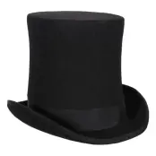 Höghatt Extra Hög Svart Deluxe - 59