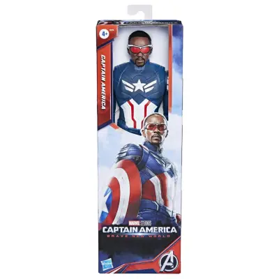 Avengers Titan Hero Figur Captain America - Avengers -  Leksaksaffären