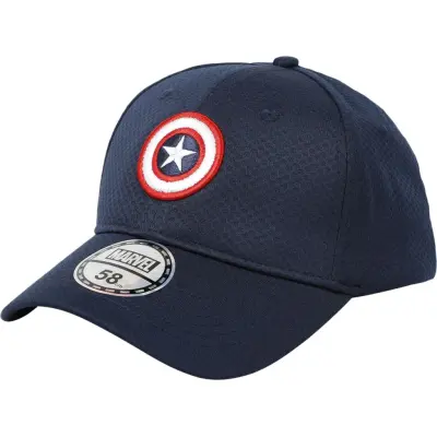 Captain America - Marvel Keps - Captain Amarica Logo - för  mörkblå
