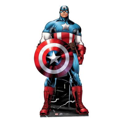 Captain America Mini Kartongfigur