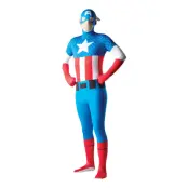 Captain America Second Skin Maskeraddräkt