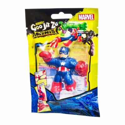 Goo Jit Zu Minis Marvel (Välja mellan olika) : Model - Captain America