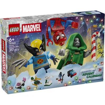 LEGO® Marvel Adventskalender 2026 76340 - LEGO -  Leksaksaffären