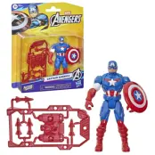 Marvel Avengers ActionVerse Figur 10cm Captain America - Marvel -  Leksaksaffären