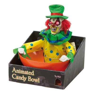 Animerad Godisskål Clown