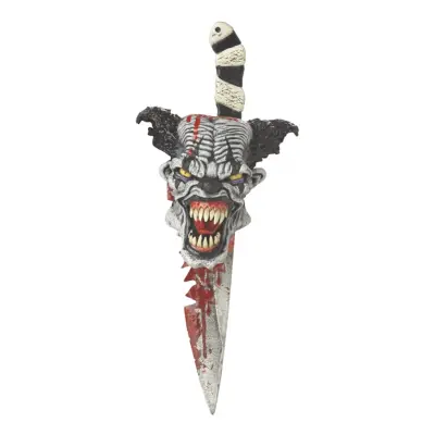 Blodig Kniv med Trofé