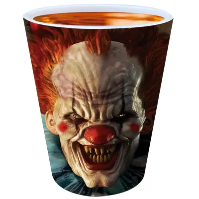 Cirkus Clown Shotglas 3-pack