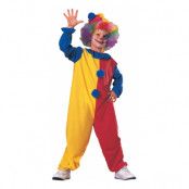 Clown Budget Barn Maskeraddräkt