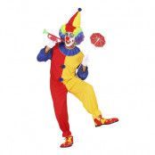 Clown Maskeraddräkt - Small
