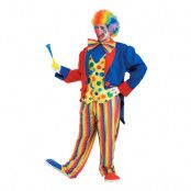 Clown Plus-size Maskeraddräkt