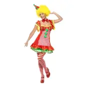 Clownen Boo Boo Maskeraddräkt - Medium