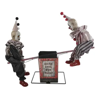 Clowner på Gungbräda Prop