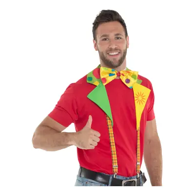 Clownhängslen med Fluga