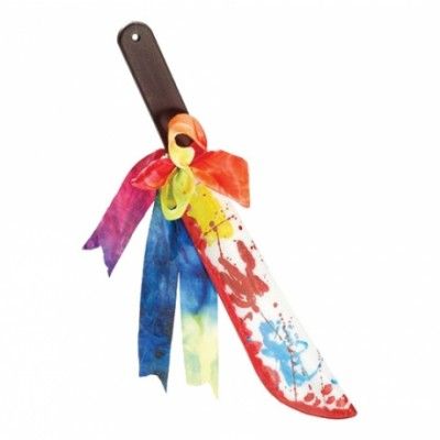 Clownmachete Blodig