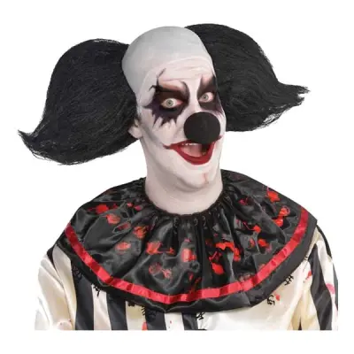 Clownperuk Svart - One size