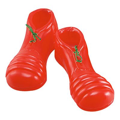 Clownskor Röda - One size