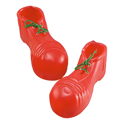 Clownskor Röda för Barn - One size