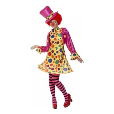 Clowntjej Maskeraddräkt - X-Large