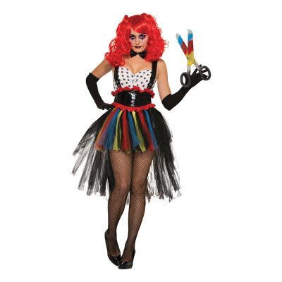 Elak Tjejclown Maskeraddräkt - One size