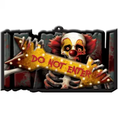 Formpressad skylt DO NOT ENTER