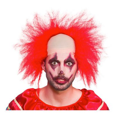 Galen Clown Peruk - One size