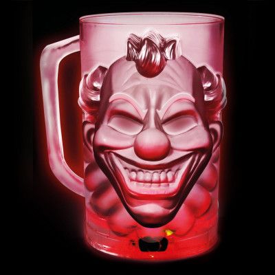 Glas med Lyse Clown