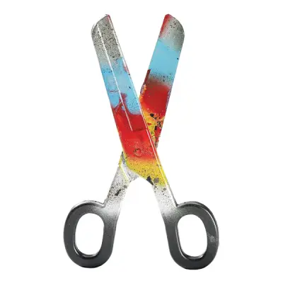 Jättesax Clown Blodig