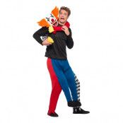Kidnappande Clown Maskeradräkt - One size