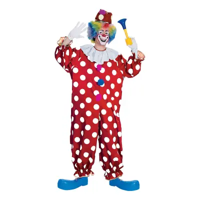 Klassisk Clown Maskeraddräkt