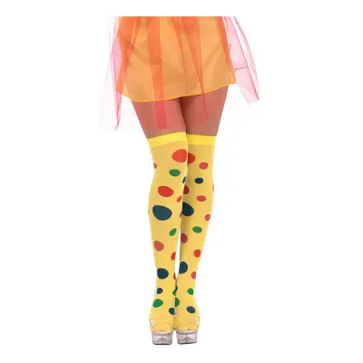 Knästrumpor Clown - One size