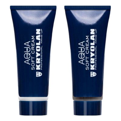 Kryolan Aquacolor Soft Cream på Tub - Vit