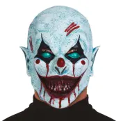 Läskig Clown Latexmask - One size