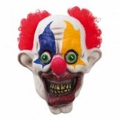 Läskig Clown Mask - One size