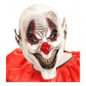 Läskig Smiley Clown Mask - One size