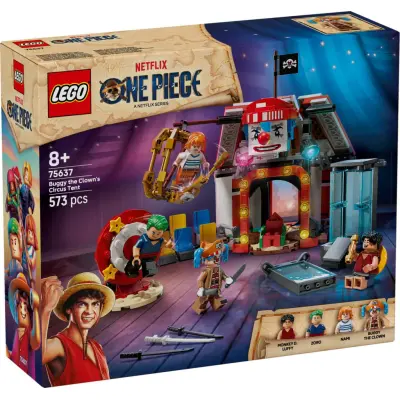 LEGO® ONE PIECE Clownen Buggys cirkustält 75637 - LEGO -  Leksaksaffären