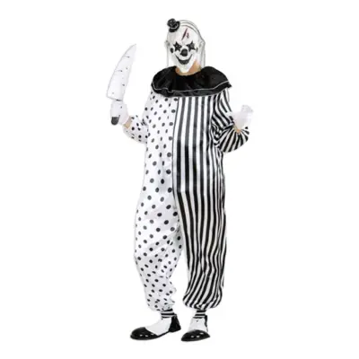 Mördar Pierrot Maskeraddräkt - X-Small